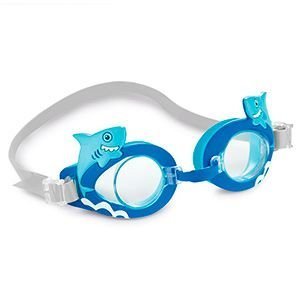 Очки для плавания Fun Goggles с акулами, от 3 до 8 лет