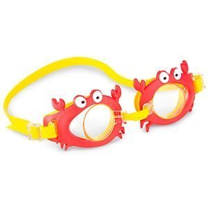 Очки для плавания Fun Goggles с крабами, от 3 до 8 лет