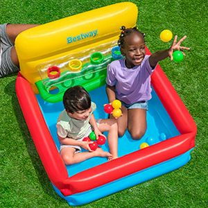 Надувной манеж с сортером Sort N' Play, 104х94х61 см, от 2 лет, BestWay