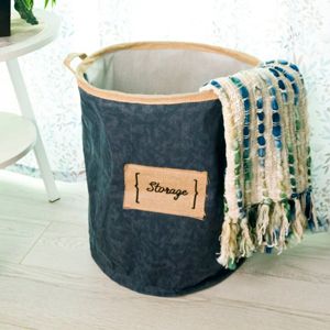 Корзина для хранения ДЖИНСОВЫЙ УЮТ, текстиль, 40х50 см, Купман Интернешнл (Koopman International)