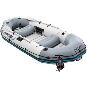 Лодка надувная Intex Mariner 3 (Set), 297х127х46см