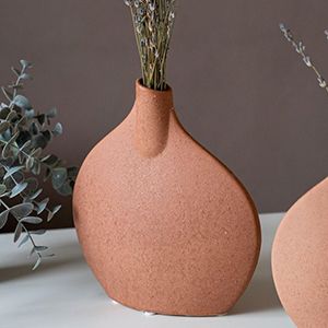 Дизайнерская керамическая ваза ЭЙМЕРАЙ, 21х19 см