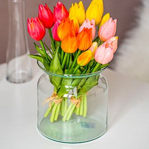 Декоративная ваза МЭТЬЮ, стекло, 15 см