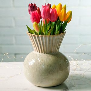 Декоративная ваза САБЬЕ, фарфор, 20х18 см