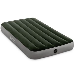 Надувная кровать (матрас Intex) Prestige Downy Airbed, (Twin), 99х191х25см с насосом от батареек