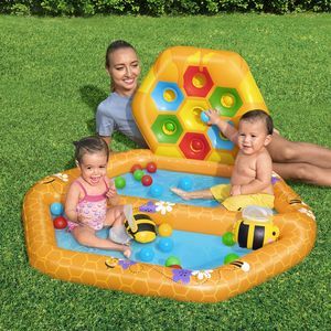 Детский игровой бассейн Маленький улей, 127x119x61 см, с 1 года, BestWay