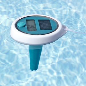 Цифровой термометр для бассейна на солнечной батарее, BestWay