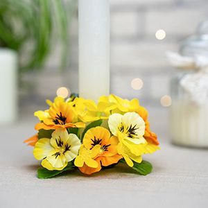 Венок для свечи ФАНТАЗИЯ ГИАЛЛА, 12 см