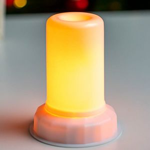 Универсальная лампа-подсветка  БЛЕЙЗ, имитация живого пламени, для подсвечников и фонарей , пластик