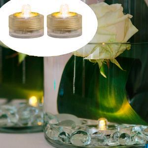Плавающие светодиодные свечи ТЕЙНЕ ШИ, тёплые белые LED-огни, 2 шт., 4 Сезонс (4 Seasons)