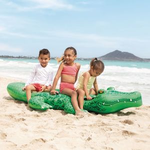 Надувная игрушка INTEX Гигантский Крокодил, 203 х 114 см, INTEX