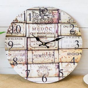 Настенные часы БИСТРО: КОЛЛЕКЦИЯ ПРОБОК, 33 см, Купман Интернешнл (Koopman International)