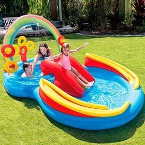 Надувной игровой центр Радуга Intex, 297х193х135 см, от 2 лет, INTEX