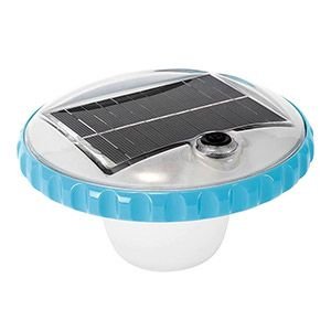 Плавающая светодиодная подсветка INTEX для бассейнов на солнечной батарее