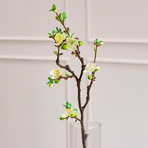 Искусственная ветка ВЕСЕННЯЯ ВИШНЯ, пластик, 62 см