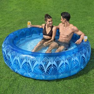 Надувной бассейн Bestway Bohemian Blue, 168х53 см, от 6 лет