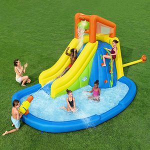 Надувной игровой центр-аквапарк Bestway Mount Splashblast, 435x286x267 см