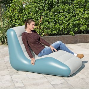 Надувной шезлонг Bestway Leisure Luxe, 133х88х79 см