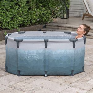Ледяная купель Bestway Glacial dip, 150x90х65 см + фильтр-насос + тент