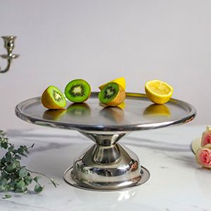 Подставка для пирожных ЭЛЕГАНТНЫЙ СТИЛЬ, металл, 34х8 см