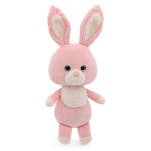 Мягкая игрушка Зайчонок розовый 20 см коллекция Mini Twini