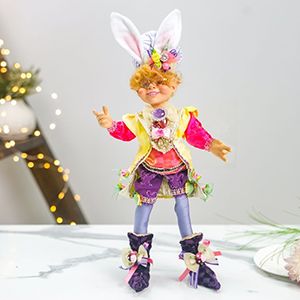 Коллекционная кукла ЭЛЬФ ЛОУВИ - СОЛИСТ ЗАЯЧЬЕГО ВАРЬЕТЕ, 31 см