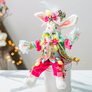 Коллекционная кукла ЗАЯЦ МСЬЕ ПОЛЬ, 33 см