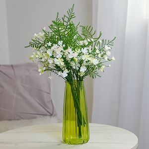 Искусственный букет ДЫХАНИЕ ЛЕТА, белые цветы, 43 см
