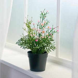 Искусственные цветы в горшке ГОСТИ С КЛУМБЫ, 25 см