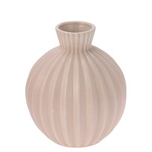 Декоративная ваза ФИОНА, керамика, песочная, 16 см