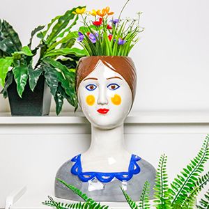 Декоративная ваза КИНЗИЯ, керамика, 30 см