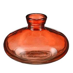 Декоративная ваза-бутыль БОТЕЙЯ, терракотовая, 7 см