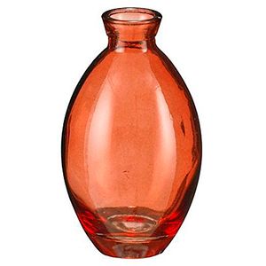 Декоративная ваза-бутыль БОТЕЙЯ, терракотовая, 12 см
