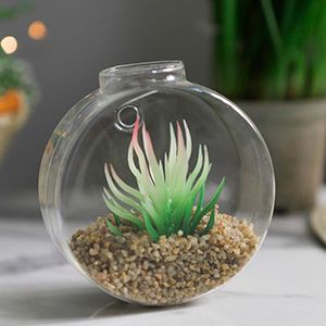 Настенный флорариум с искусственными растениями СУККУЛЕНТЫ: СОФФИЧЕ, 10 см