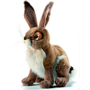 Мягкая игрушка Заяц чернохвостый, 30 см