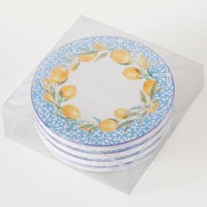 Набор подставок САДЫ СИЦИЛИИ, керамика, 10 см, 4 шт., Больтце (Boltze)