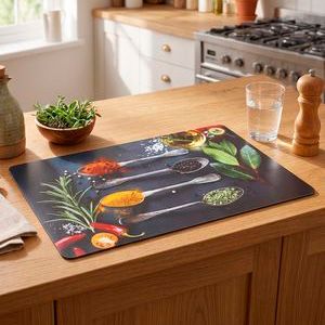 Набор плейсматов ОСТРЫЕ СПЕЦИИ, полипропилен, 44х29 см, 4 шт., Купман Интернешнл (Koopman International)