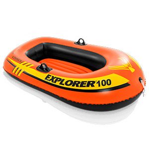 Надувная лодка Intex Explorer-100, 147х84х36 см, INTEX