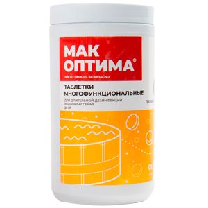 Комплексное средство для бассейна MAK 4 в таблетках (20гр х 50 шт)
