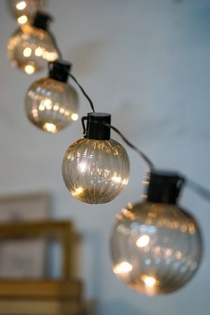 Садовая гирлянда РЕЮНЬОН, 10 теплых белых LED-огней, 1.8+5 м, черный ПВХ, уличная, 