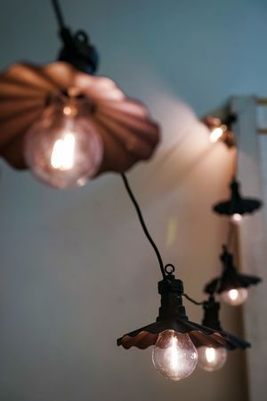 Садовая гирлянда СУАРЭ, 6 теплых белых LED-огней, 2.5+3 м, черный ПВХ, уличная, 
