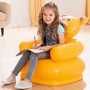 Детское надувное кресло Intex Happy Animal Chair Медвежонок, 65х64х79 см, 3-8 лет, INTEX