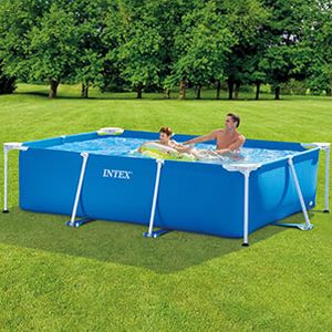 Бассейн каркасный Intex Rectangular Frame Pool, 260х160х65см