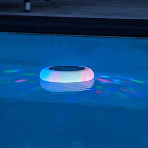 Плавающий светильник для бассейна FUNNY POOL, RGB LED-огни мерцающие, 19х9 см, Star Trading