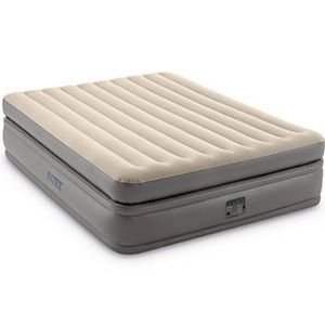 Двуспальная кровать Intex Prime Comfort Elevated Airbed (Queen), 152х203х51 см, со встроенным насосом 220