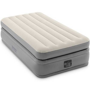 Надувная кровать Intex Prime Comfort Elevated Airbed (Twin), 99х191х51 см, со встроенным насосом 220