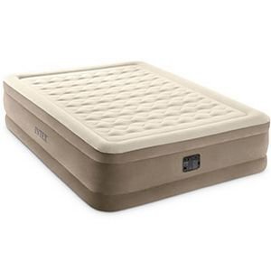 Двуспальная кровать Intex Ultra Plush Bed (Queen), 152х203х46 см, со встроенным насосом