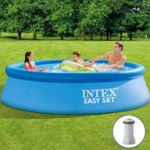Надувной бассейн INTEX Easy Set Pool с фильтром-насосом, 305х76 см, INTEX