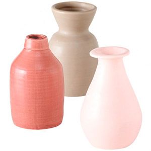 Декоративная вазочка ФРИСКО, керамика, 12х7 см, разные модели