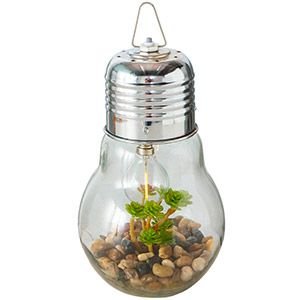 Декоративный подвесной светильник, теплые белые LED-огни, пластик, батарейки, 23х14 см,